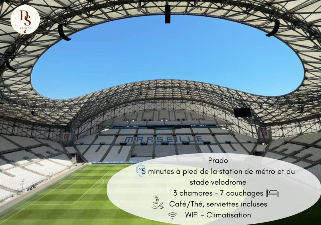Appartement De Charme Proche Stade Velodrome Marseille Bagian luar foto